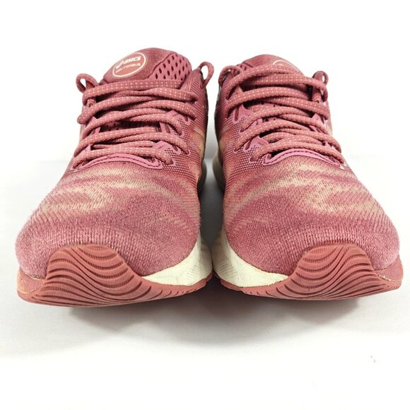 Asics Gel-Nimbus 23 Womens 8 Pink White Cushioned Running Shoes Comfort 1012A885 - Picture 3 of 16